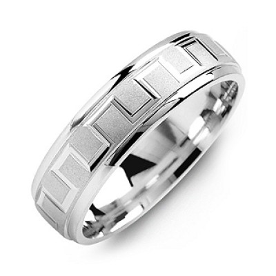 Eternal Greek Key Men's Ring - The Handmade ™