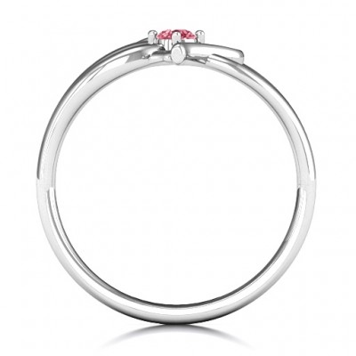 Everlasting Elegance Interwoven Heart Ring - The Handmade ™