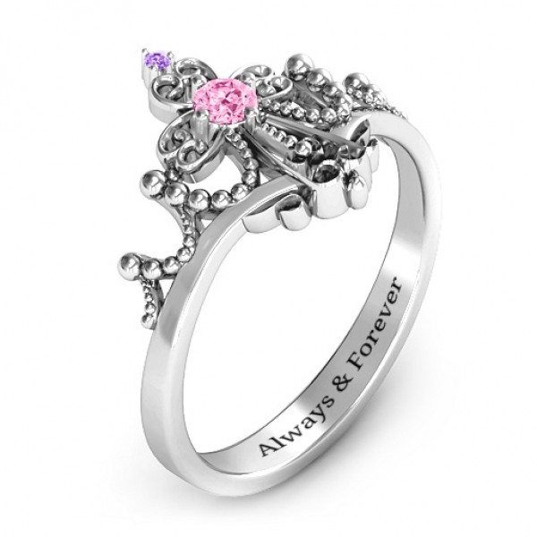 Forever And Always Tiara Ring - The Handmade ™