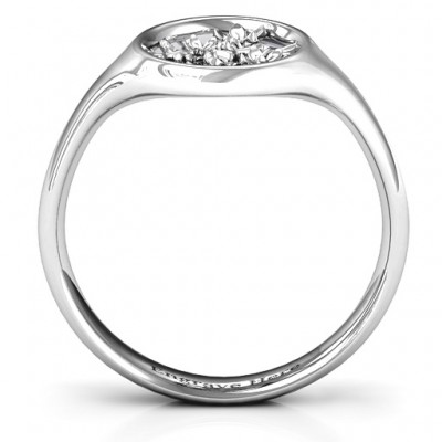 Full Circle Cherry Blossom Ring - The Handmade ™