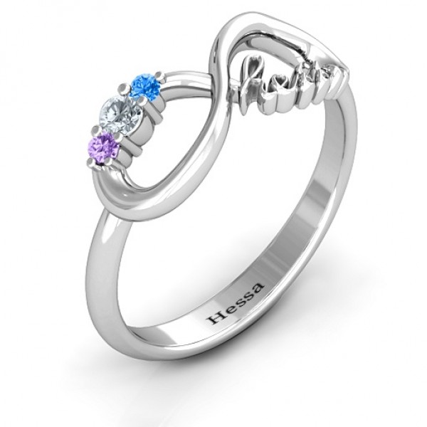 Hessa Never Parted After Gemstone Ring - The Handmade ™