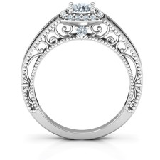 Intricate Love Ring: Our Story, Your Love, Handcrafted Brilliance