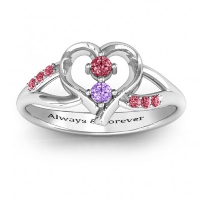 Magical Moments Two-Stone Ring - The Handmade ™
