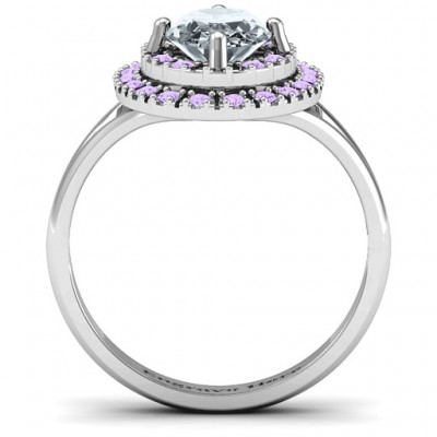 Margaret Double Halo Ring - The Handmade ™
