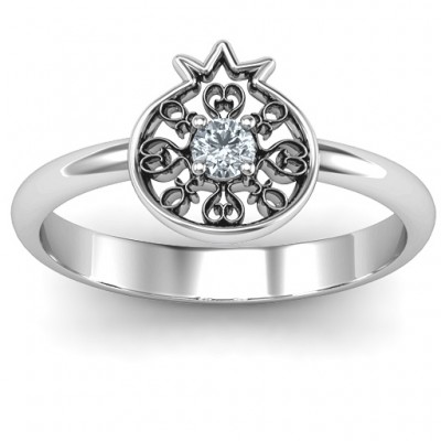 Pomegranate with Filigree Ring - The Handmade ™
