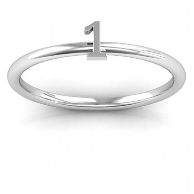 Stackr Number Ring - The Handmade ™