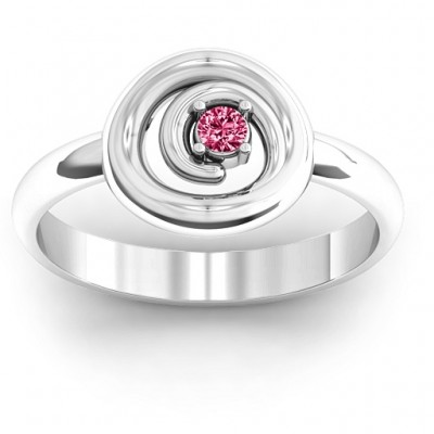 Silver Swirling Desire Ring - The Handmade ™