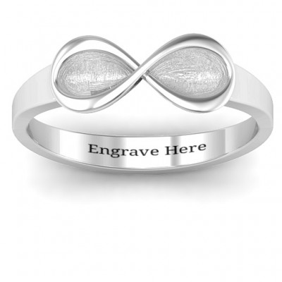 Silver Vogue Infinity Ring - The Handmade ™