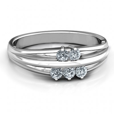Silver Everlasting Bonds Ring - The Handmade ™