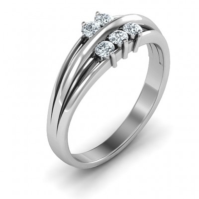 Silver Everlasting Bonds Ring - The Handmade ™