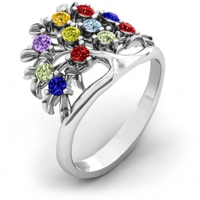 Silver Family Tree Ring - The Handmade ™