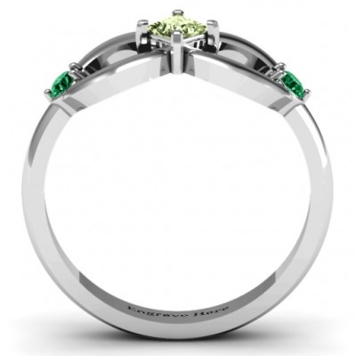 Silver Princess Infinity Ring - The Handmade ™
