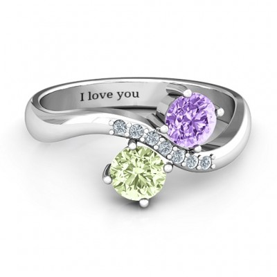 Storybook Romance Two Stone Ring - The Handmade ™