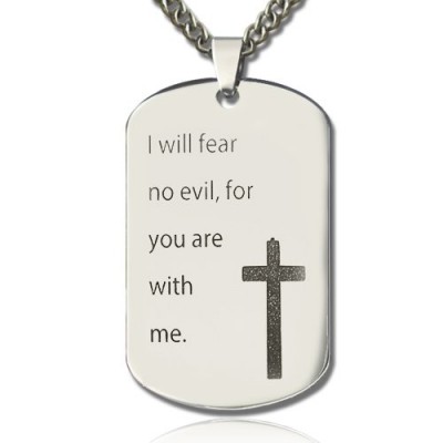 Military Dog Tag Name Necklace - The Handmade ™