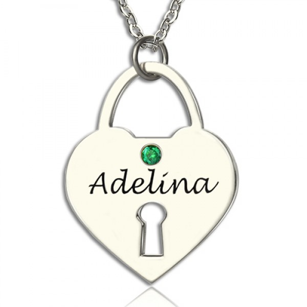 Personalised Heart Keepsake Pendant with Name Silver - The Handmade ™