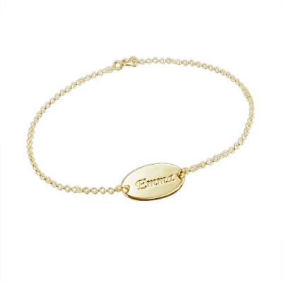 Gold or Silver Baby Bracelet - The Handmade ™