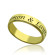 Engraved Promise Name Rings: Crafting Your Story in Gold & Silver