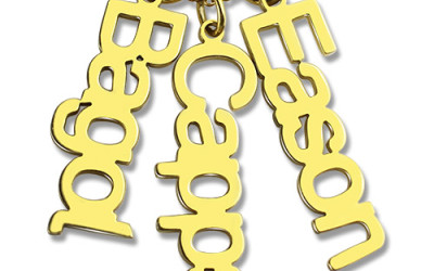Custom Vertical Name Necklace: Sterling Silver Craftsmanship & Meaning