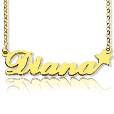 Your Own Name Necklace "Carrie" - The Handmade ™