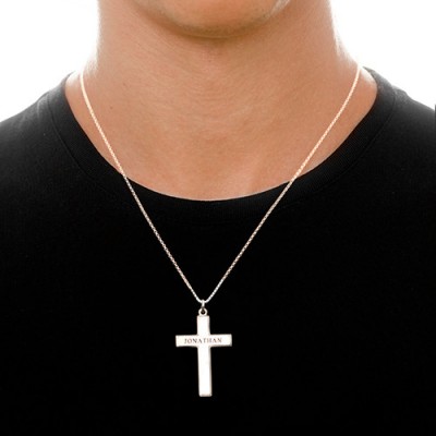 Men s Cross Necklace - The Handmade ™