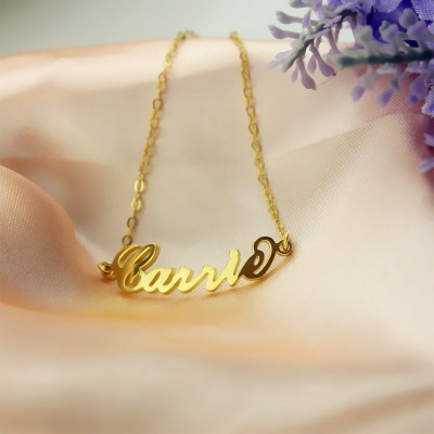 Gold Carrie Name Bracelet - The Handmade ™
