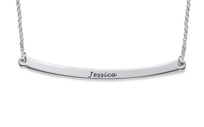 Your Story, Our Craft: The Perfect Silver Bar Necklace
