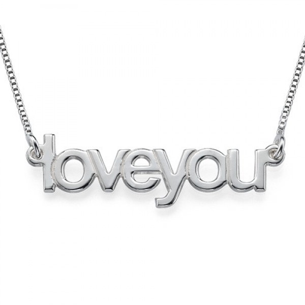 I Love You Necklace - The Handmade ™
