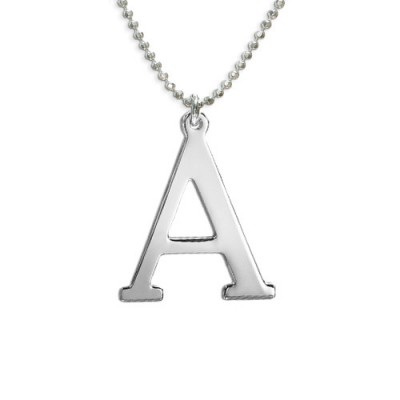 Initials Necklace in Silver - The Handmade ™