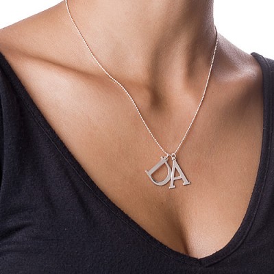 Initials Necklace in Silver - The Handmade ™