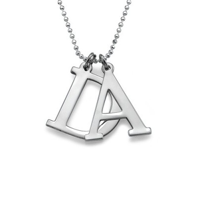 Initials Necklace in Silver - The Handmade ™