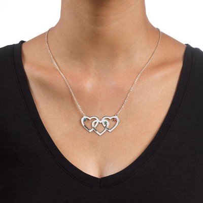 Intertwined Hearts Necklace - The Handmade ™