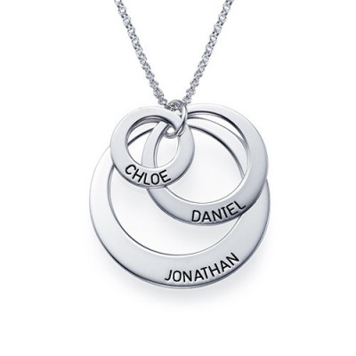 Jewellery for Mums - Three Disc Necklace - The Handmade ™