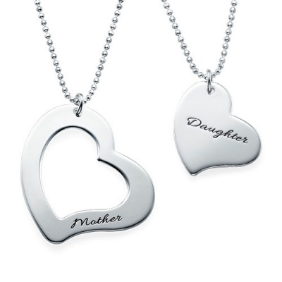 Mum is My Heart Mother Daughter Necklaces - The Handmade ™