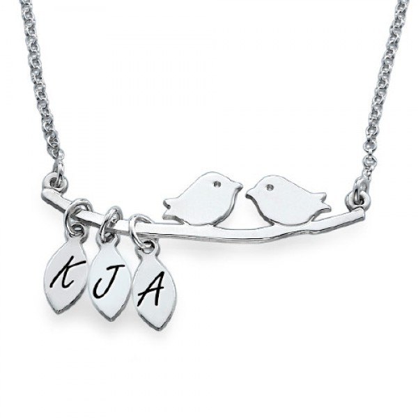 Mum Jewellery – Silver Bird Necklace - The Handmade ™