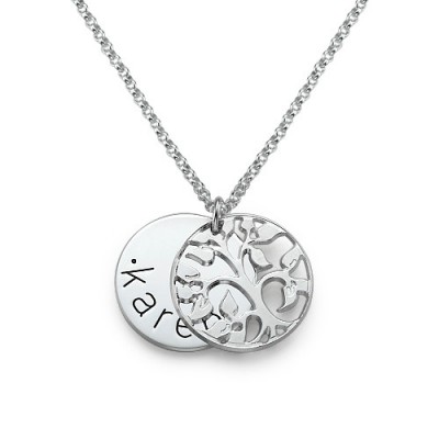 Family Necklace in Silver - The Handmade ™