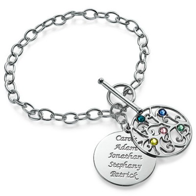Silver Tree of Life Bracelet - Filigree Style - The Handmade ™