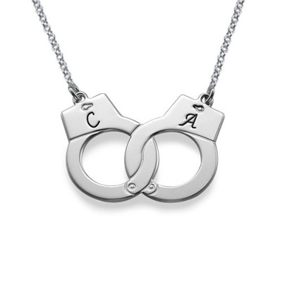 Silver Handcuff Necklace - The Handmade ™