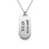 Handmade Sterling Silver ID Tag Necklace | Personalised & Meaningful
