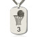 Game On! Our Bold Basketball Dog Tag Necklace Unveiled