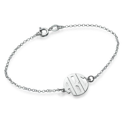 Xtra Small Block Monogram Bracelet - The Handmade ™