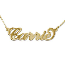 Your Name in Gold: The 'Carrie' Necklace Crafting Story