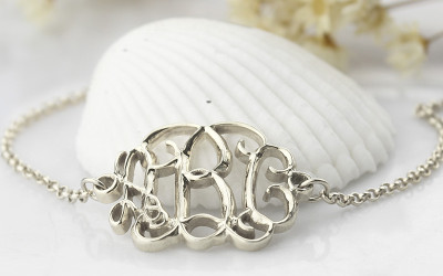 Your Initials, Our Craft: The Celebrity Monogram Bracelet
