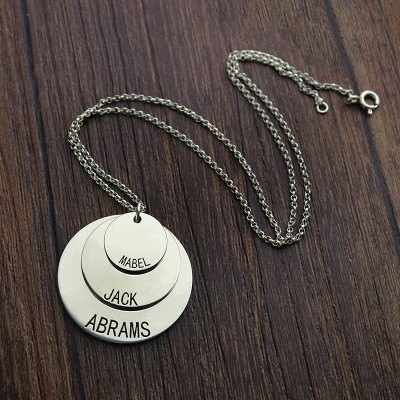 Jewellery For Moms - Three Disc Necklace - The Handmade ™