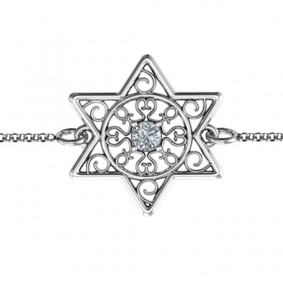 Star of David with Filigree Bracelet - The Handmade ™