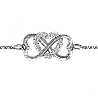 Triple Heart Infinity Bracelet - The Handmade ™