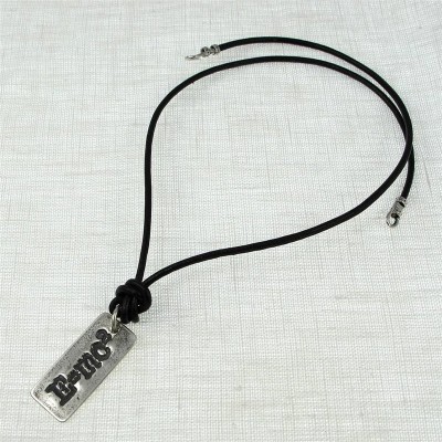 E=Mc² Silver Pendant Necklace - The Handmade ™