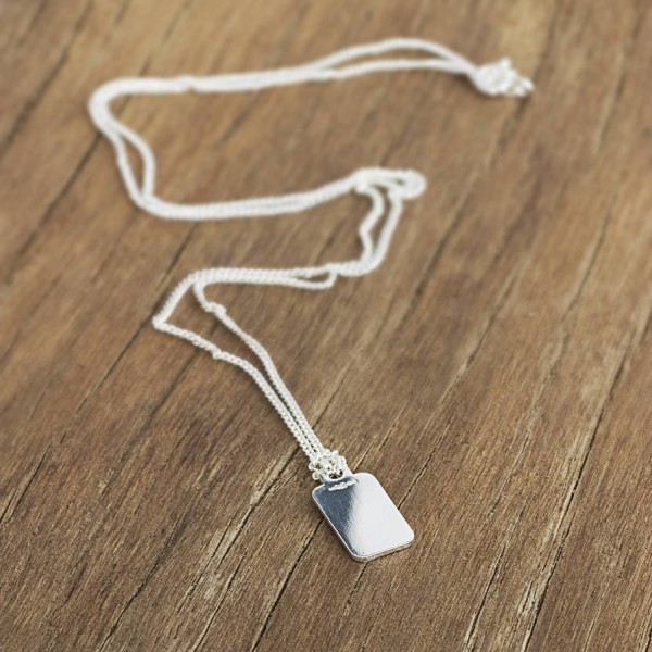 Additional Silver Curb Chain Necklace - The Handmade ™