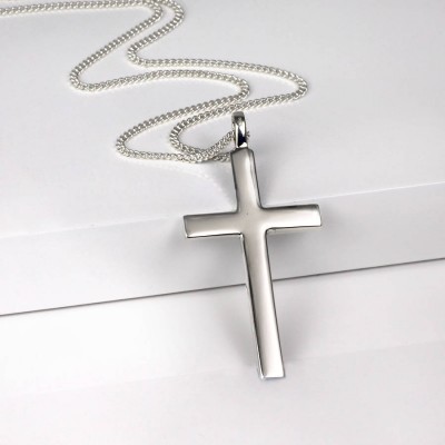 Big Silver Cross - The Handmade ™