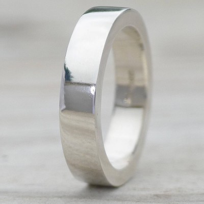 Chunky Mens Silver Ring - The Handmade ™