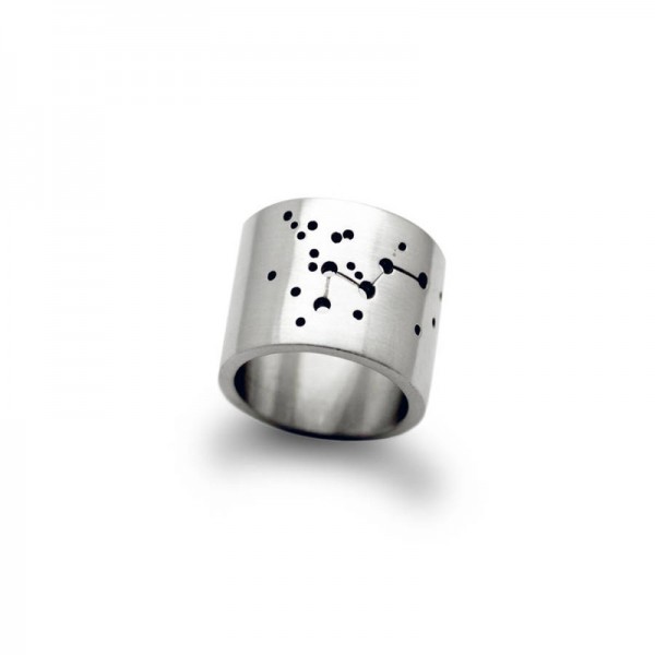 Personalised Wide Constellation Ring - The Handmade ™